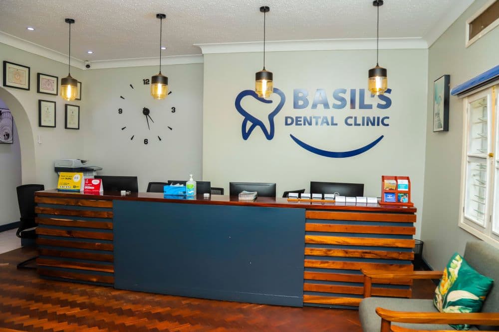 Basil's Dental Clinic reception